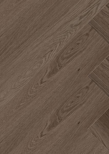 Brown Oak Herringbone